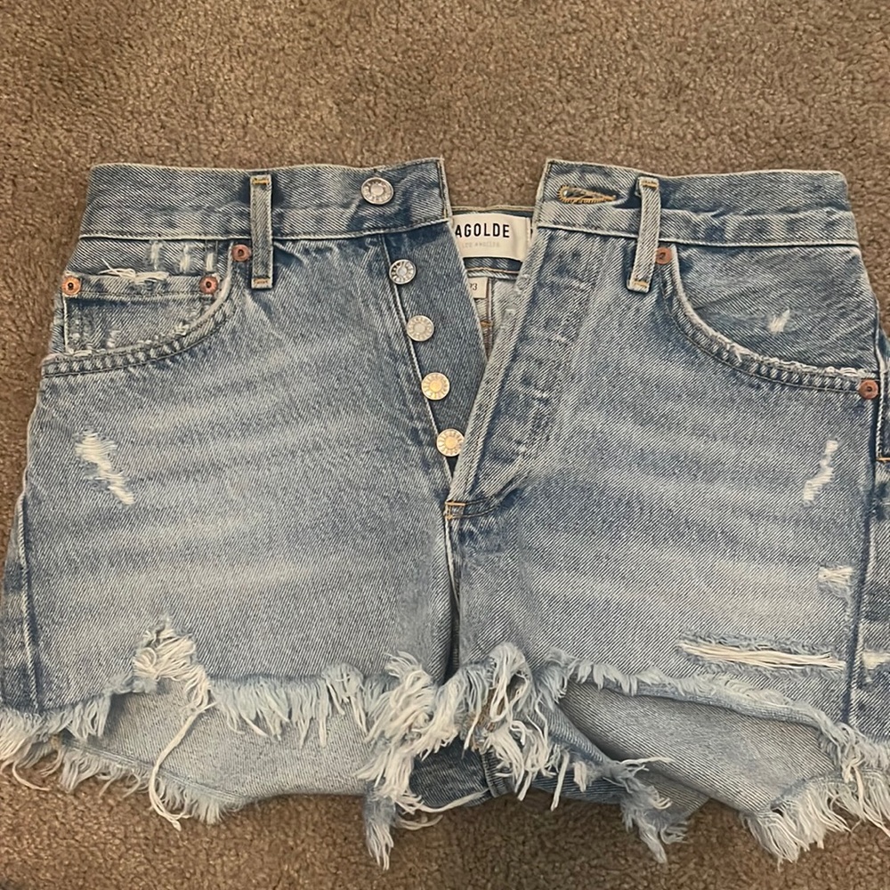 AGOLDE jean shorts